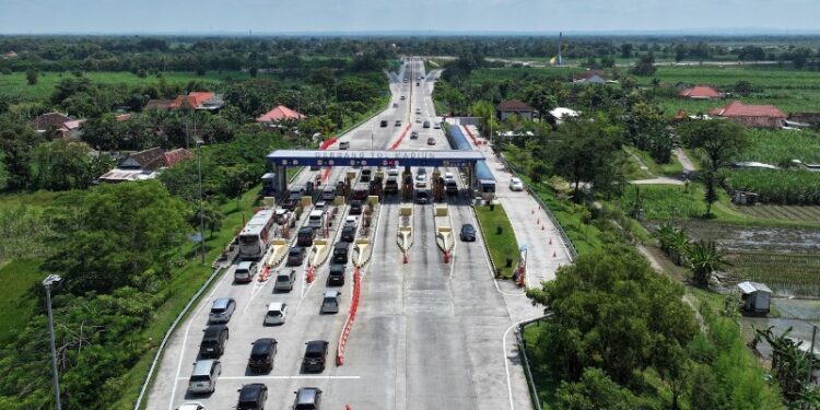 Volume kendaraan Tol Ngawi – Kertosono  meningkat