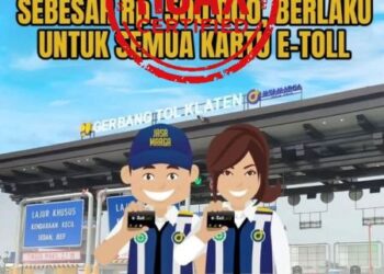 Waspada penipuan program e-Toll gratis Rp500 ribu atas nama Jasa Marga