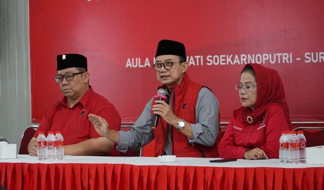 PDI Perjuangan bebas tugaskan Adi Sutarwijono sebagai Ketua DPC PDIP Surabaya, Ini alasannya