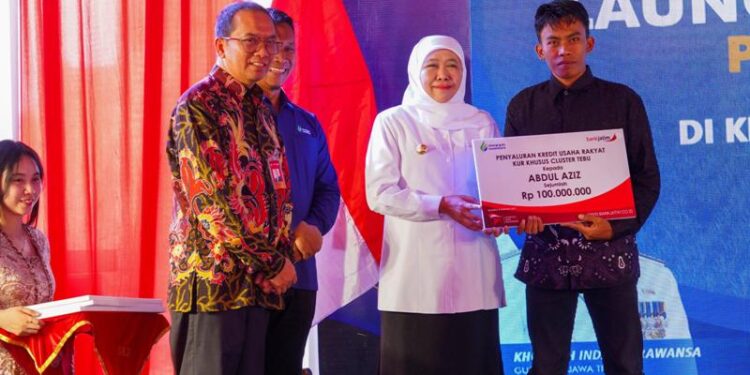 Percepat Swasembada Gula, Bank Jatim dukung peluncuran KURsus petani tebu Jawa Timur