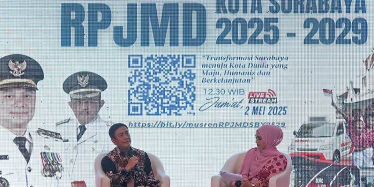 RPJMD Surabaya 2025-2029 fokus akses dan kualitas pendidikan, kesehatan, pengembangan keahlian masyarakat