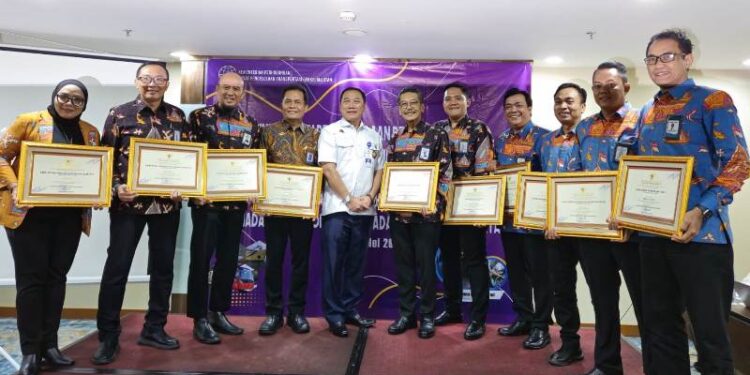 PT Dharma Lautan Utama kembali raih penghargaan Pelayanan Prima Unit Pelayanan Publik dari Kemenhub RI