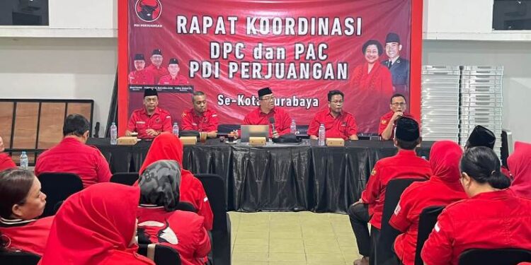 PDIP Surabaya mantapkan agenda peringatan Bulan Bung Karno
