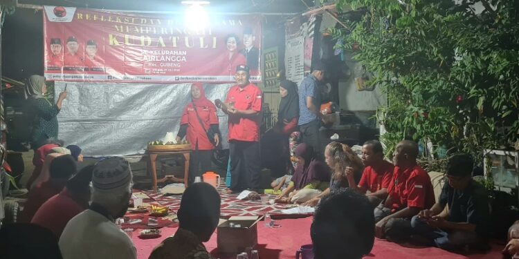 Peringati Kudatuli, Kader PDI Perjuangan ranting Airlangga tegaskan tegak lurus terhadap amanah Megawati Soekarnoputri