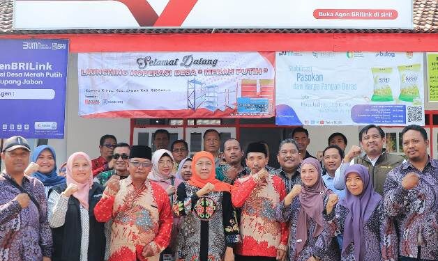 Tinjau kesiapan KDMP Kupang Jabon, Khofifah: Ini jadi role model nasional ekonomi desa. Gudang Siap, komoditi Lengkap, UMKM terlindungi