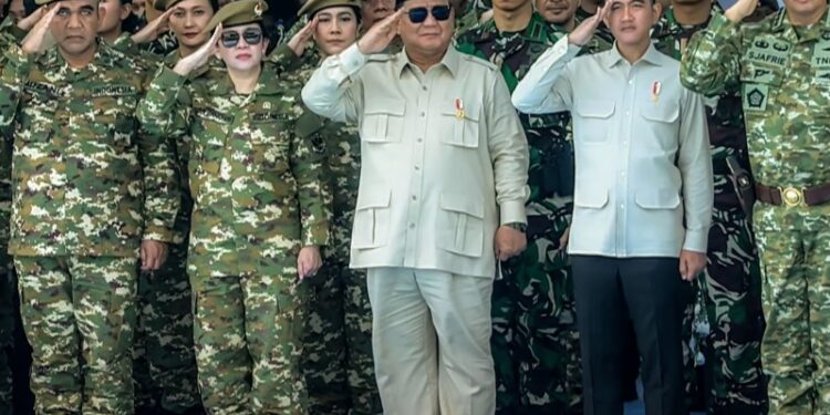 Hadiri apel gelar Pasukan dan Kehormatan Militer, Puan harap TNI makin solid