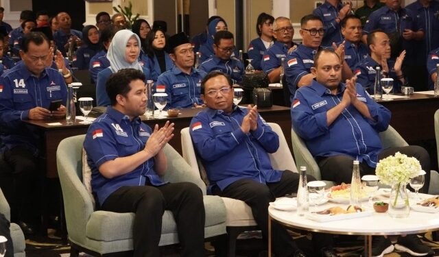 Di forum Rakerda, Partai Demokrat Jatim nyatakan dukung Emil Dardak Cagub di Pilgub Jatim mendatang