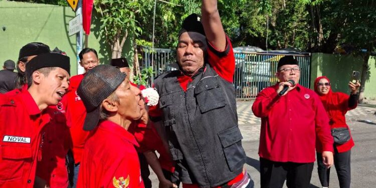 Semarak peringatan HUT RI ke 80 oleh PDIP Surabaya