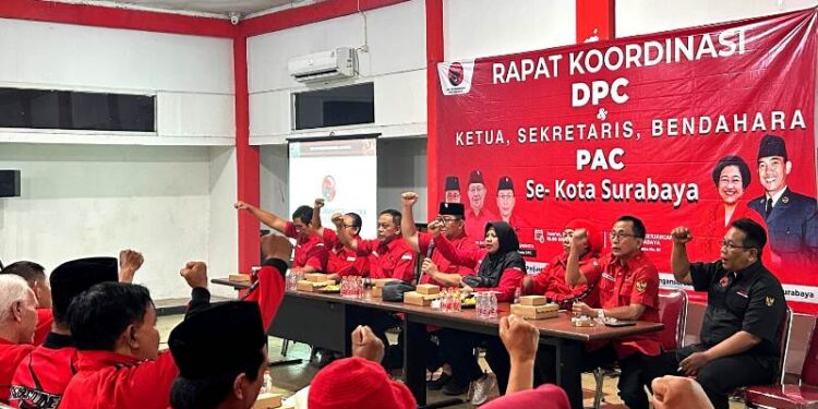 DPC PDIP Surabaya gelar Rapat Konsolidasi jelang Konferda dan Konfercab