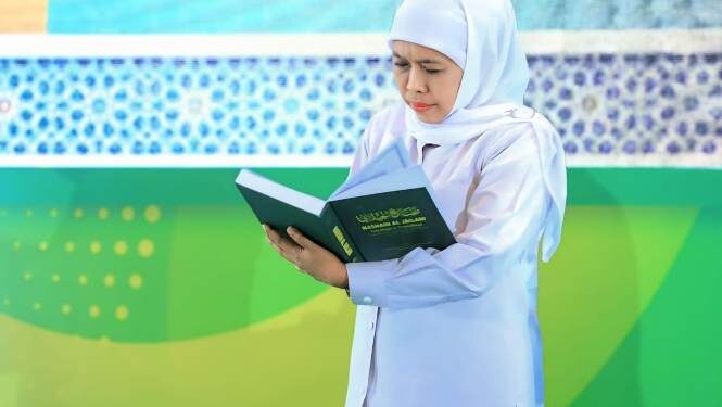Hari Literasi Internasional, Gubernur Khofifah ajak masyarakat budayakan saring sebelum sharing