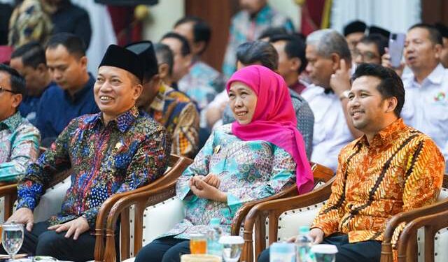 Buka Muswil Dekopinwil Jatim 2025, Gubernur Khofifah bersama Menteri Koperasi, dorong revitalisasi Lapenkop untuk peningkatan SDM Pengelola Koperasi