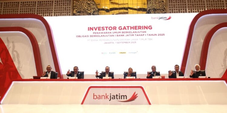 Bank Jatim terbitkan Obligasi berkelanjutan I, tahap I Tahun 2025 senilai maksimal 2 Triliun