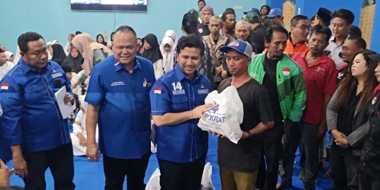 Peringati HUT ke- 24, Partai Demokrat Jatim rayakan dengan kegiatan sosial bersama masyarakat, anak yatim dan ojol