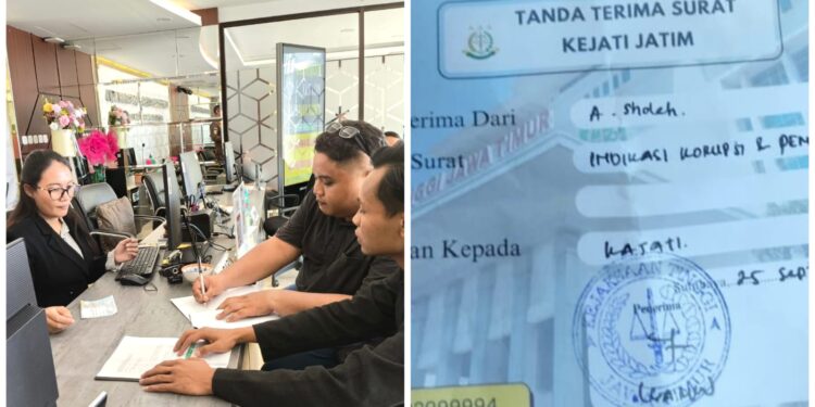 Laporan dugaan mark-up APBD Surabaya diterima Kejaksaan Tinggi Jatim