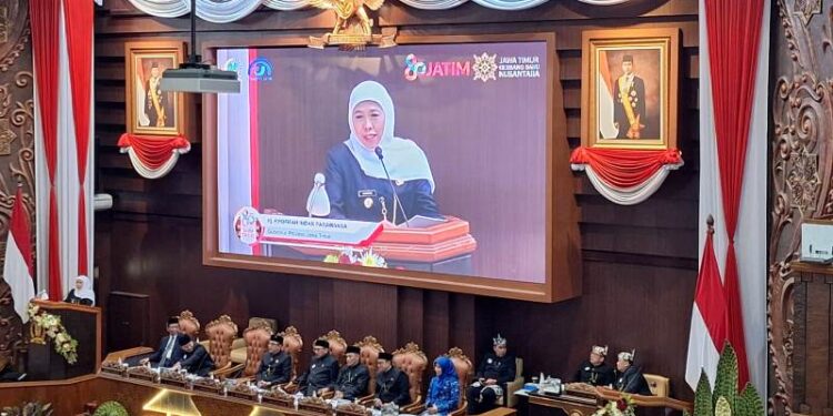 HUT ke- 80 Provinsi Jatim, Gubernur Khofifah: Perjalanan panjang penuh sejarah, perjuangan, sekaligus kemajuan