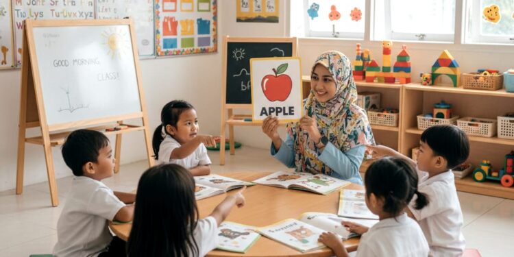 Bahasa Inggris jadi Mapel wajib, Surabaya  start dari PAUD