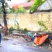 Berteduh dari angin disertai mendung, tukang parkir tewas tertimpa tembok