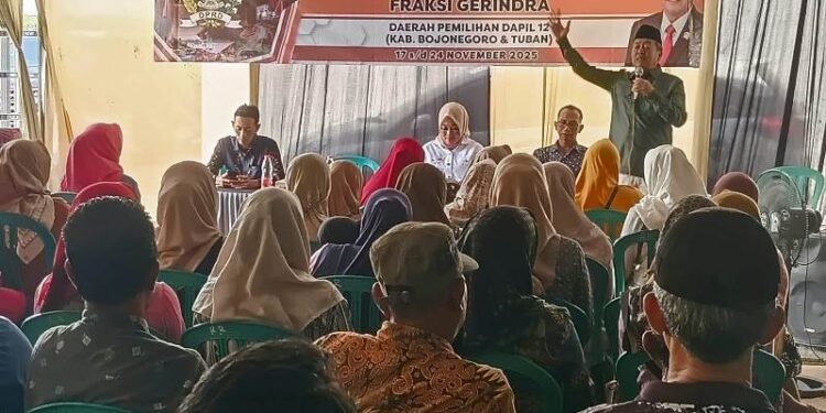 Reses, Budino dicurhati persoalan air irigasi dan kurangnya quota pupuk bersubsidi