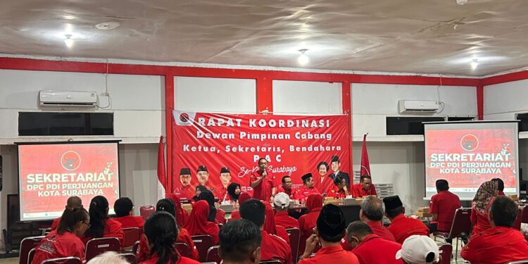 PDI Perjuangan Surabaya konsolidasikan PAC jelang Konfercab