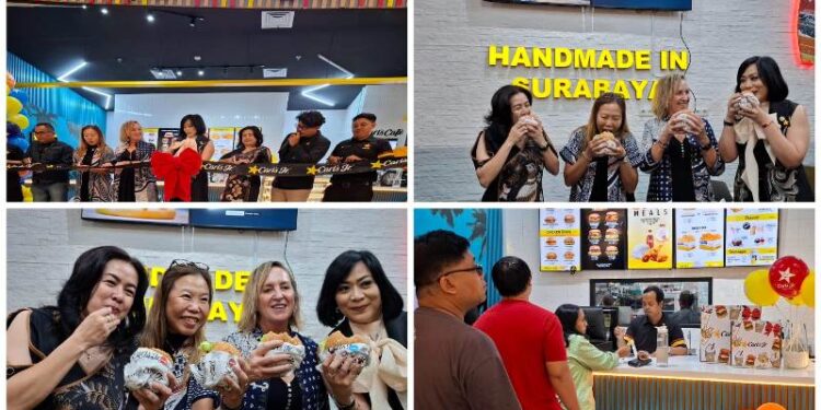 Kangen burger premium Carl’s Jr, kini hadir lagi di Surabaya
