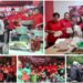 500 paket makanan dibagikan: PDIP Surabaya luncurkan dapur umum bulanan