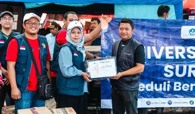 Menguatkan asa di pengungsian, Tim Unesa dampingi korban banjir Aceh