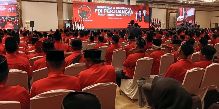 Dibuka Sekjen, PDIP Jatim gelar Rakerda dan Rekarcab serentak se Jatim