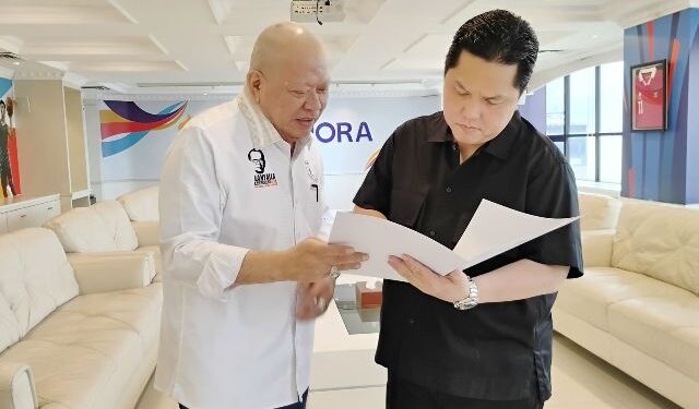 Datangi Menpora, La Nyalla dan pengurus PBMI laporkan agende kerja dan program Muaythai 2026