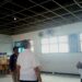 Plafon kelas SMPN 60 Surabaya runtuh akibat angin kencang