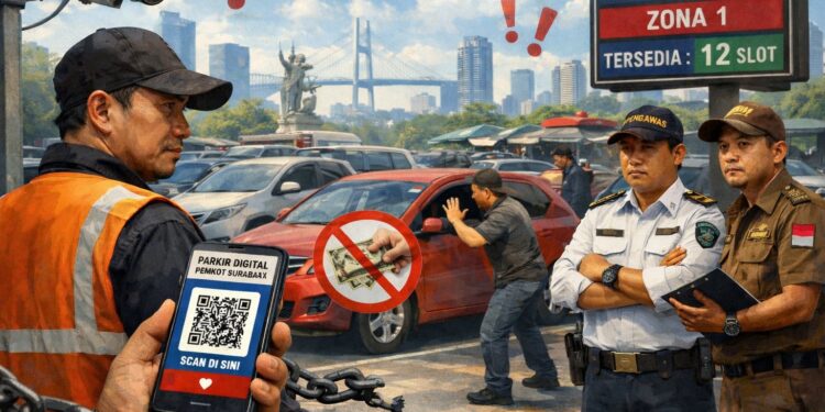 76 titik parkir digital beroperasi, efektivitas di lapangan jadi tantangan
