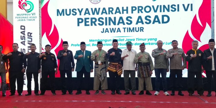 Musprov VI Persinas ASAD Jatim, tegaskan komitmen bangun pesilat berbudaya dan berprestasi