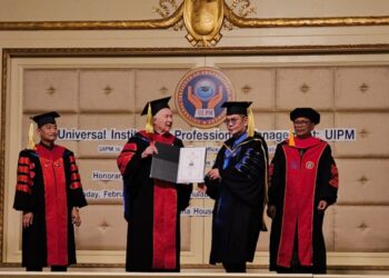 Politisi Partai Gerindra Jatim ini terima gelar Doktor PhD