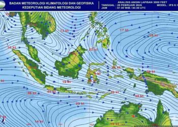 BMKG Juanda Peringatkan Potensi Cuaca Ekstrem di Jatim 1–10 Maret 2026, Surabaya Masuk Daftar