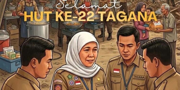 22 tahun Tagana mengabdi, Gubernur Khofifah: Sinergi Tagana jadi kunci ketangguhan tanggap bencana