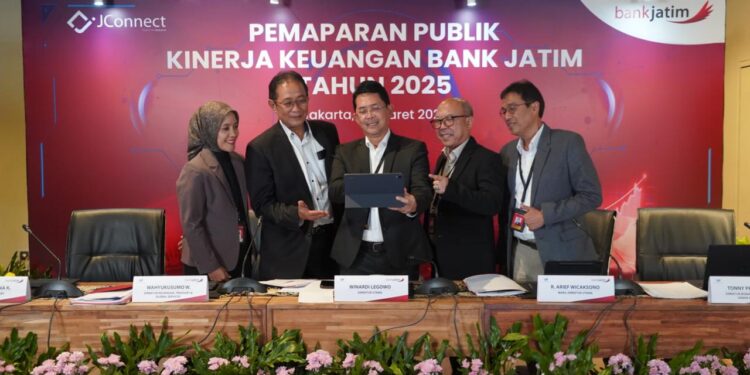 Bank Jatim tutup tahun 2025 dengan kinerja solid dan laba meningkat