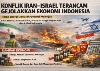 Konflik Iran-Israel Ancam Ekonomi Indonesia Akibat Harga Energi Melonjak