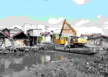 Polemik Rencana Normalisasi, Pemkot Surabaya: Aturan Menteri PUPR Tegaskan Lebar Kali Krembangan 28 Meter, Bukan 8 Meter