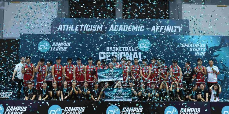 Ubaya Sapu Bersih Gelar, Dominasi Basket Kampus Jatim di Campus League 2026
