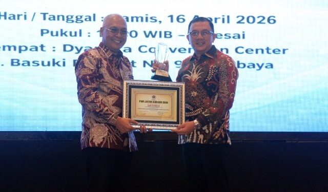 Puncak HPN 2026, Sejumlah tokoh Nasional dan Daerah terima award PWI Jatim
