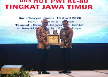 Terima award PWI Jatim, Said Abdullah sebut pers harus jadi kekuatan pengingat, agar kekuasaan memberi manfaat pada rakyat