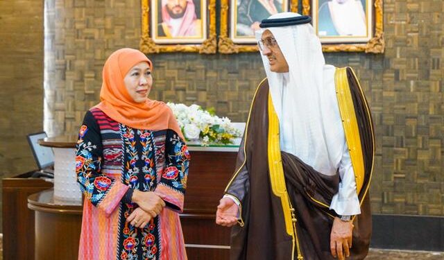 Audensi dengan Duta Besar Saudi Arabia, Gubernur Khofifah jajaki kerja sama strategis, fokus investasi, ekonomi, wisata dan Logistik  Jamaah Haji