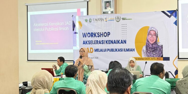 Workshop UMAHA 2026: Strategi Publikasi Ilmiah untuk Percepat Kenaikan Jabatan Dosen