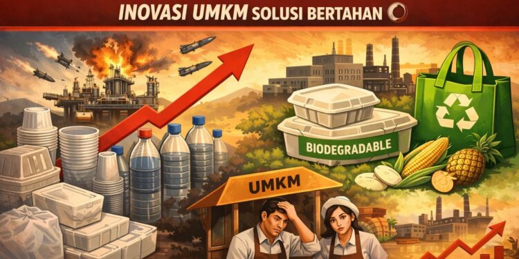 UMKM Terpukul Kenaikan Harga Plastik, Inovasi Jadi Kunci 