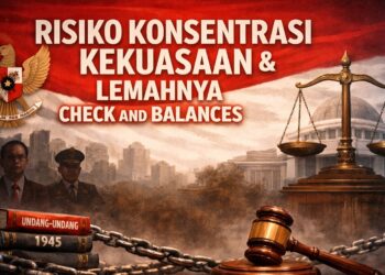 Risiko Konsentrasi Kekuasaan di Balik Lemahnya Check and Balances