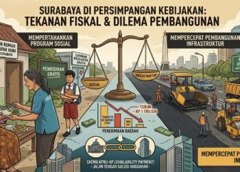 Dilema Surabaya: Program Sosial atau Infrastruktur? Anggaran Amblas Rp1 Triliun