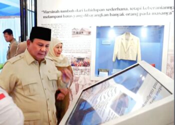 Mendampingi Presiden Prabowo resmikan Museum Marsinah, Gubernur Khofifah apresiasi penataan dan manajemen Museum Marsinah