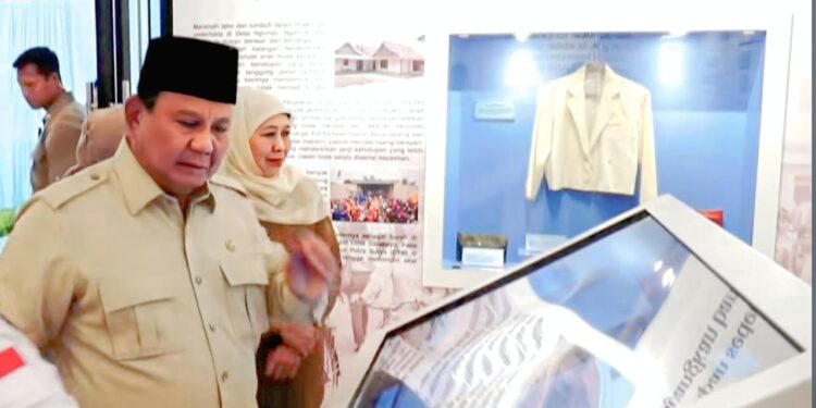 Mendampingi Presiden Prabowo resmikan Museum Marsinah, Gubernur Khofifah apresiasi penataan dan manajemen Museum Marsinah