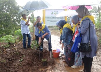 Tanam 72 Pohon demi Masa Depan Anak, IDAI Jatim Bawa Isu Kesehatan dan Lingkungan ke Lereng Wonosalam