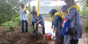 Tanam 72 Pohon demi Masa Depan Anak, IDAI Jatim Bawa Isu Kesehatan dan Lingkungan ke Lereng Wonosalam