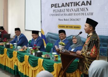 40 Pejabat Manajemen UMAHA Resmi Dilantik, Siap Perkuat Kampus Unggul